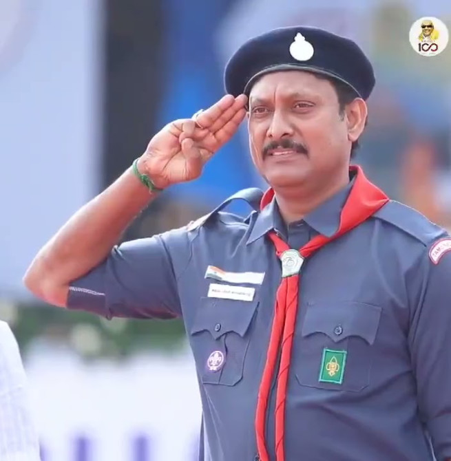 அன்பில் மகேஷுக்கு “வெள்ளி யானை” விருது! — சாரண் இயக்கத்தில் உயர்வு, சமூக சேவையில் பெருமை